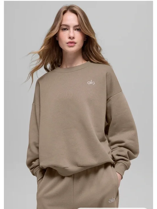 Alo Women's Acolade Crewneck Sweatshirt - Picture 3 of 6